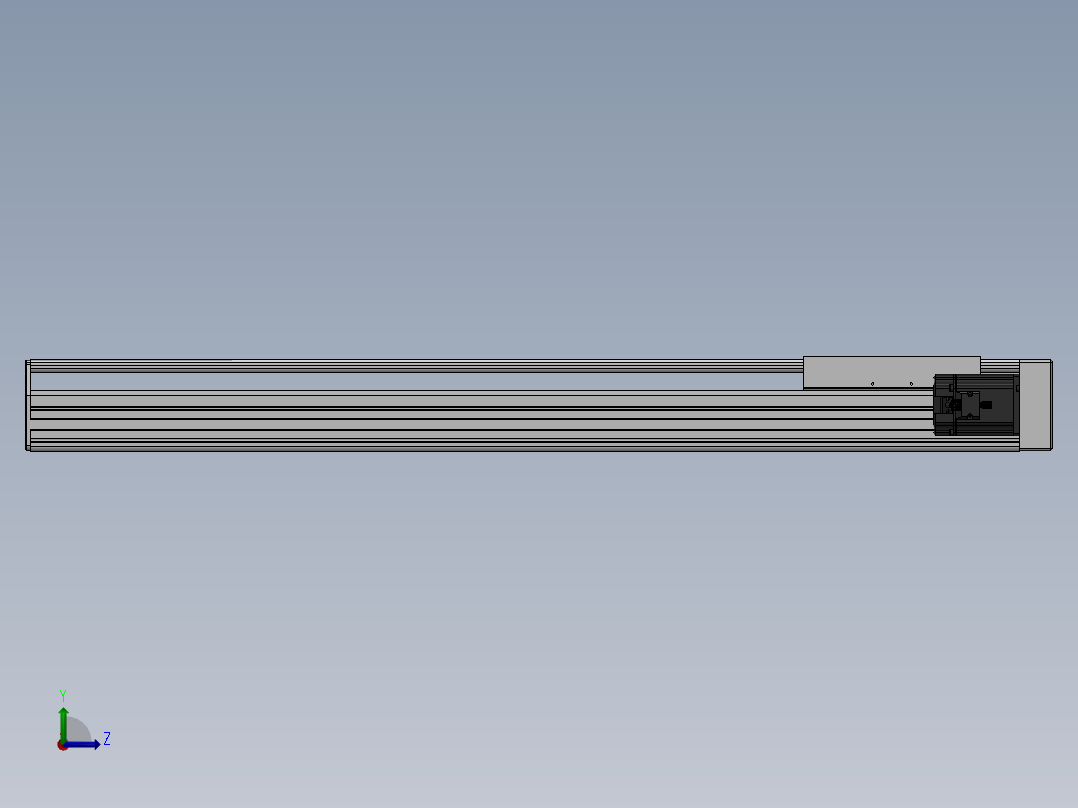 精密模组MY220-T10-950L-BR-P75B-C4-C左视图