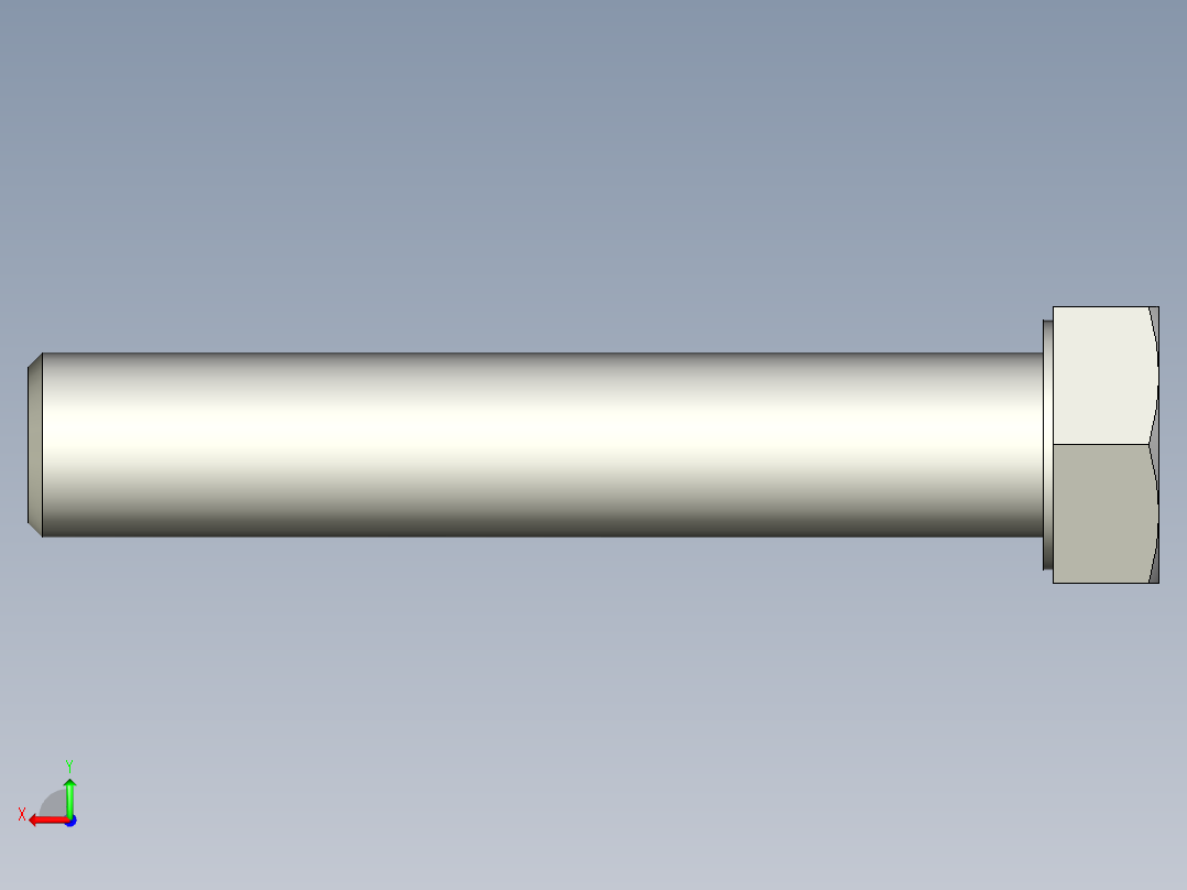 螺钉-DIN_931-M20x2.5x110_30.stp后视图