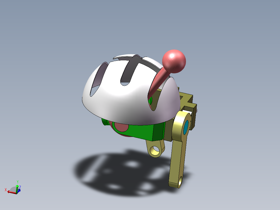 圆弧多弧形方向结构