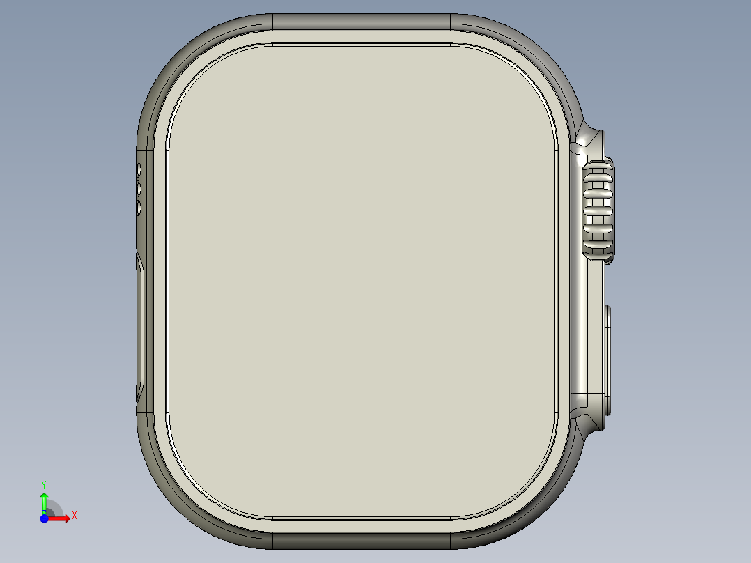 苹果iWatch Ultra前视图