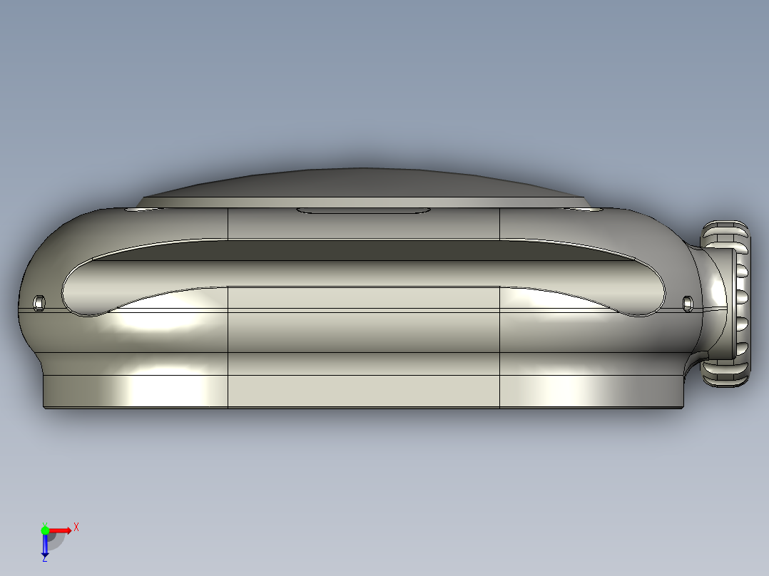 苹果iWatch Ultra俯视图