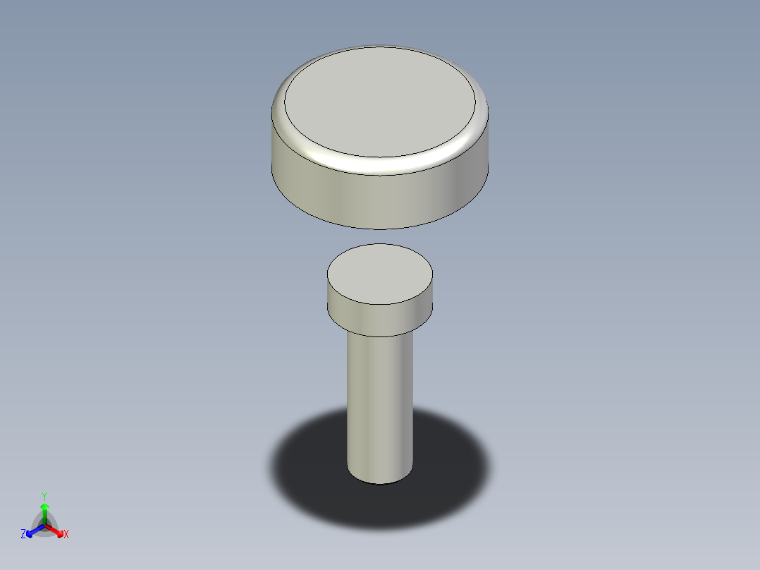 單一取手不銹鋼蓋與螺絲ER-3D多系列多零件图纸模型