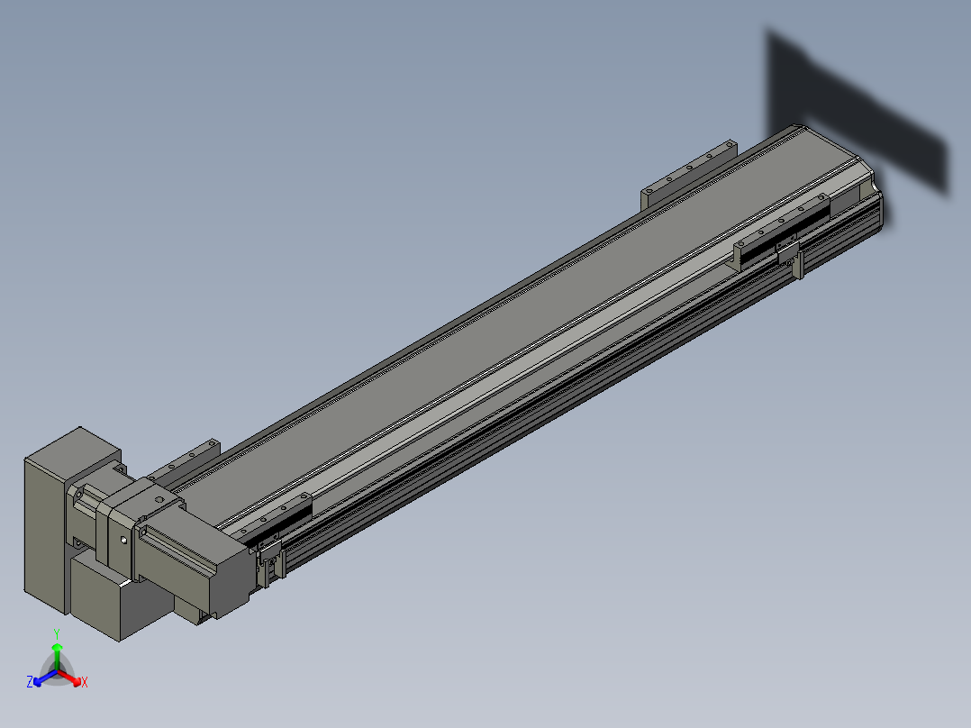 直线模组LHB17-L40-S850-LU设计图纸