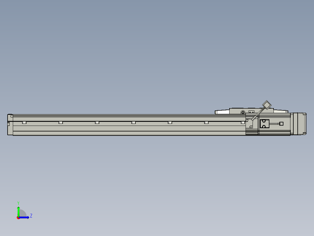 威洛博模组VGTH12-L10-C-S550-BR-ZT40-C3左视图