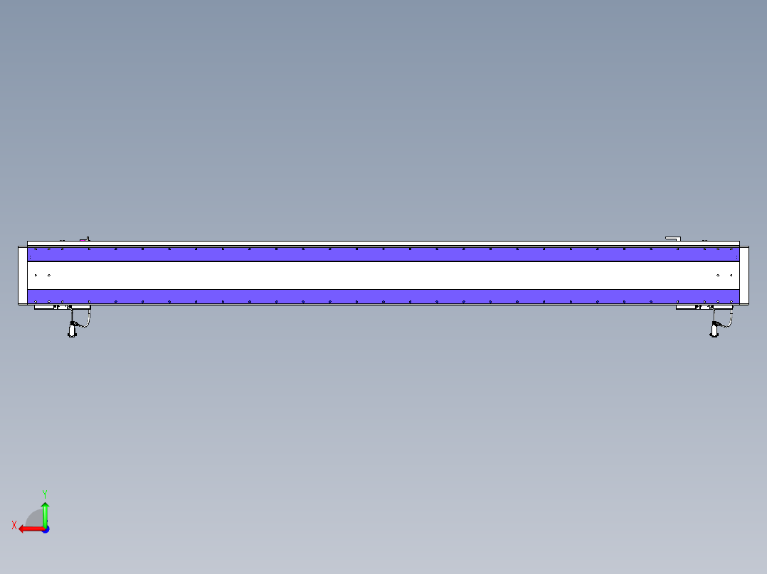 威洛博VL系列直线电机模组-2VL22H3-S2150后视图