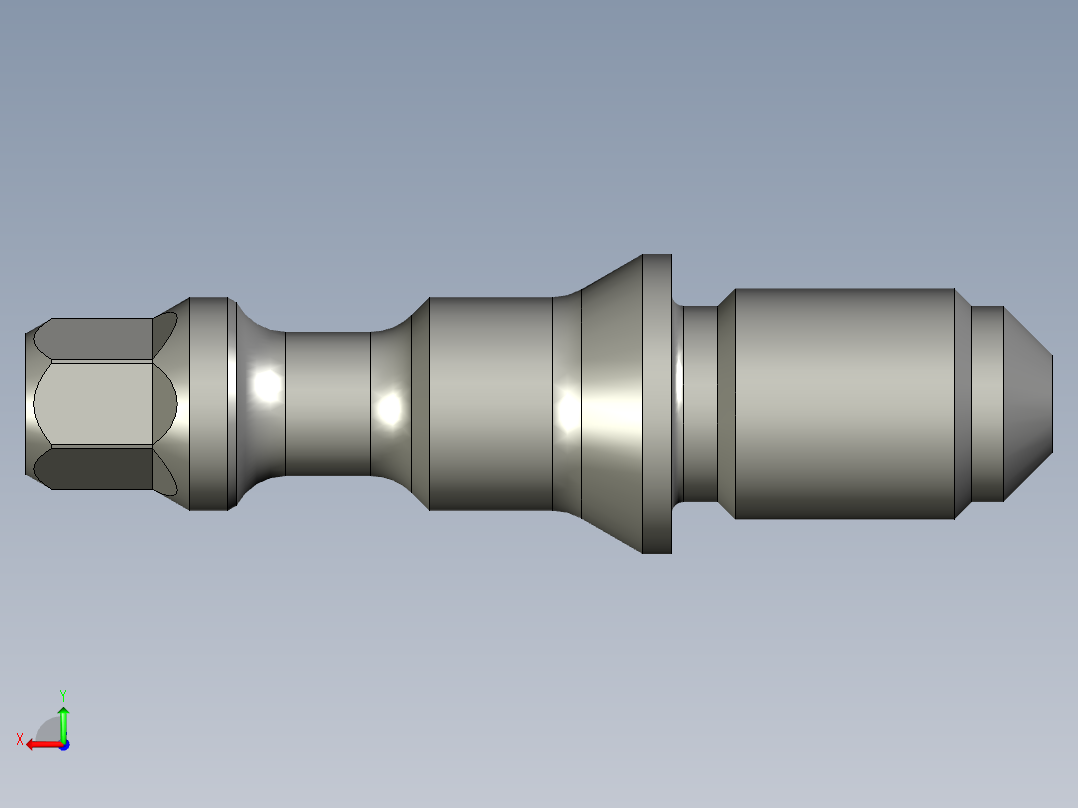 KOSMEKLZ0900-FP1多系列多零件图纸模型后视图