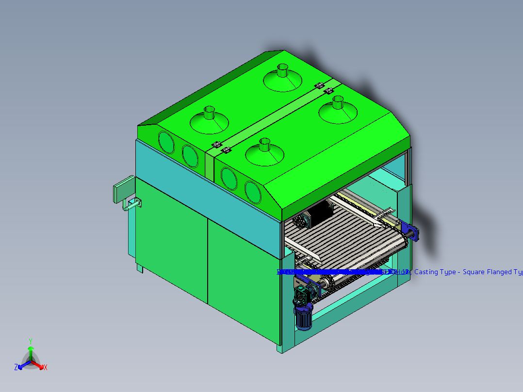 复用型空气过滤器外框剖光除胶设备Creo