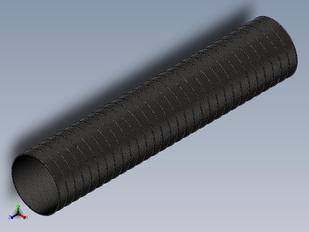 5th螺旋压榨机sw16正等轴测图