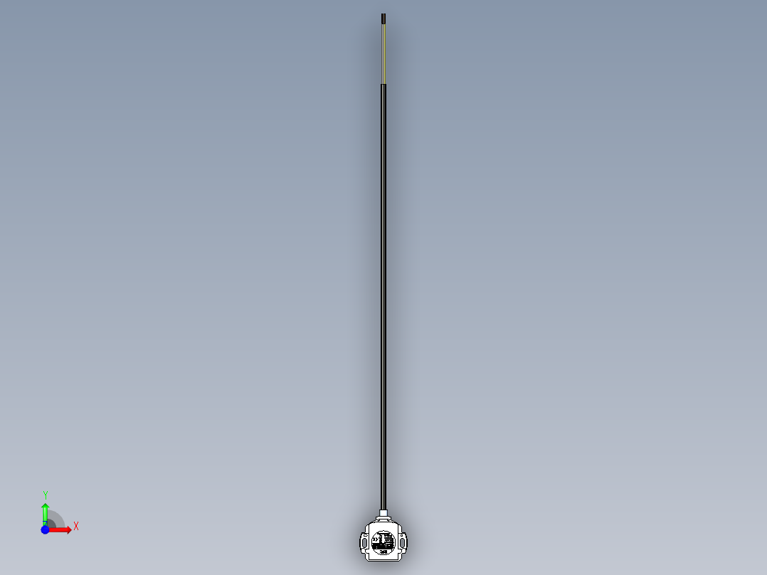 NOVOTECHNIK角度位移传感器RFC-4800 系列前视图