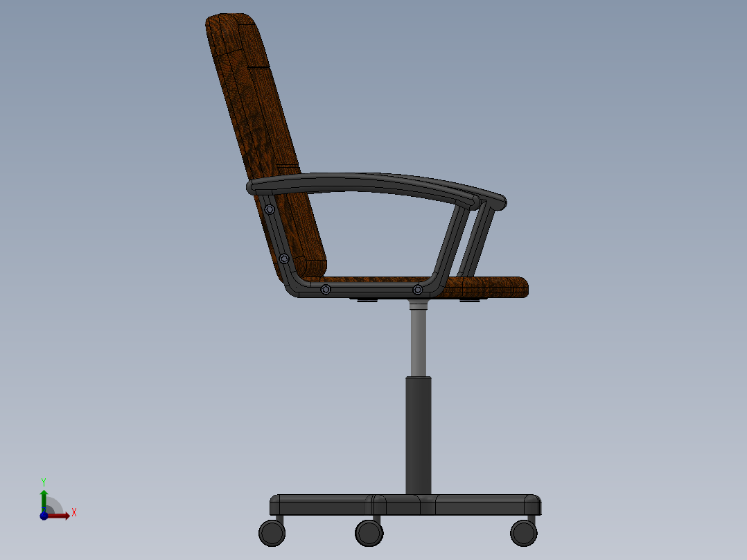 桌椅各类家具 (359)前视图