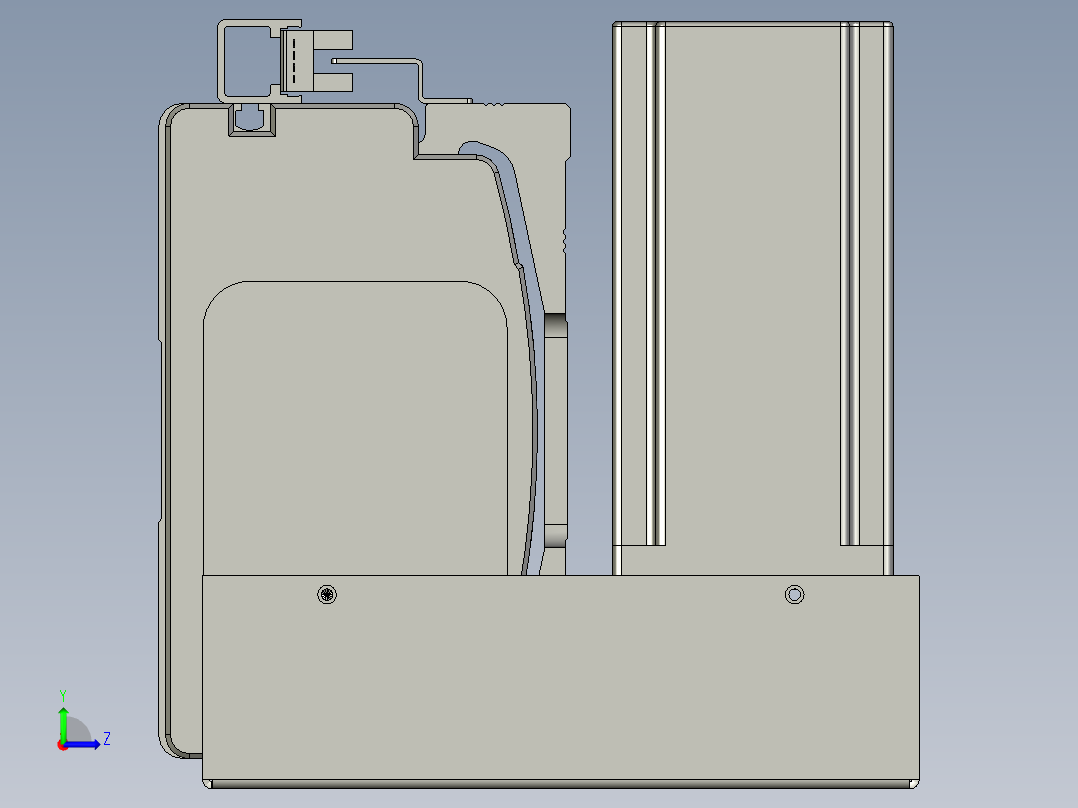 威洛博VBF14-S150-BLU左视图
