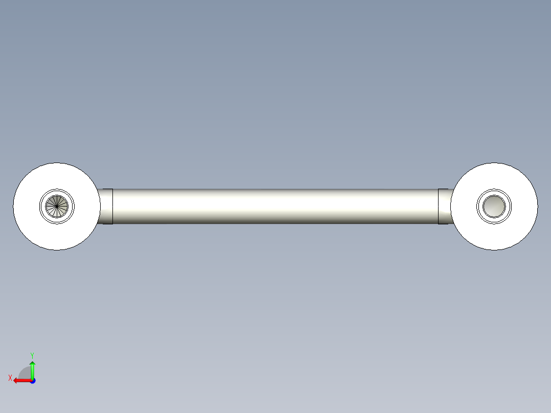 取手(不銹鋼)EB(B)-3D多系列多零件图纸模型后视图