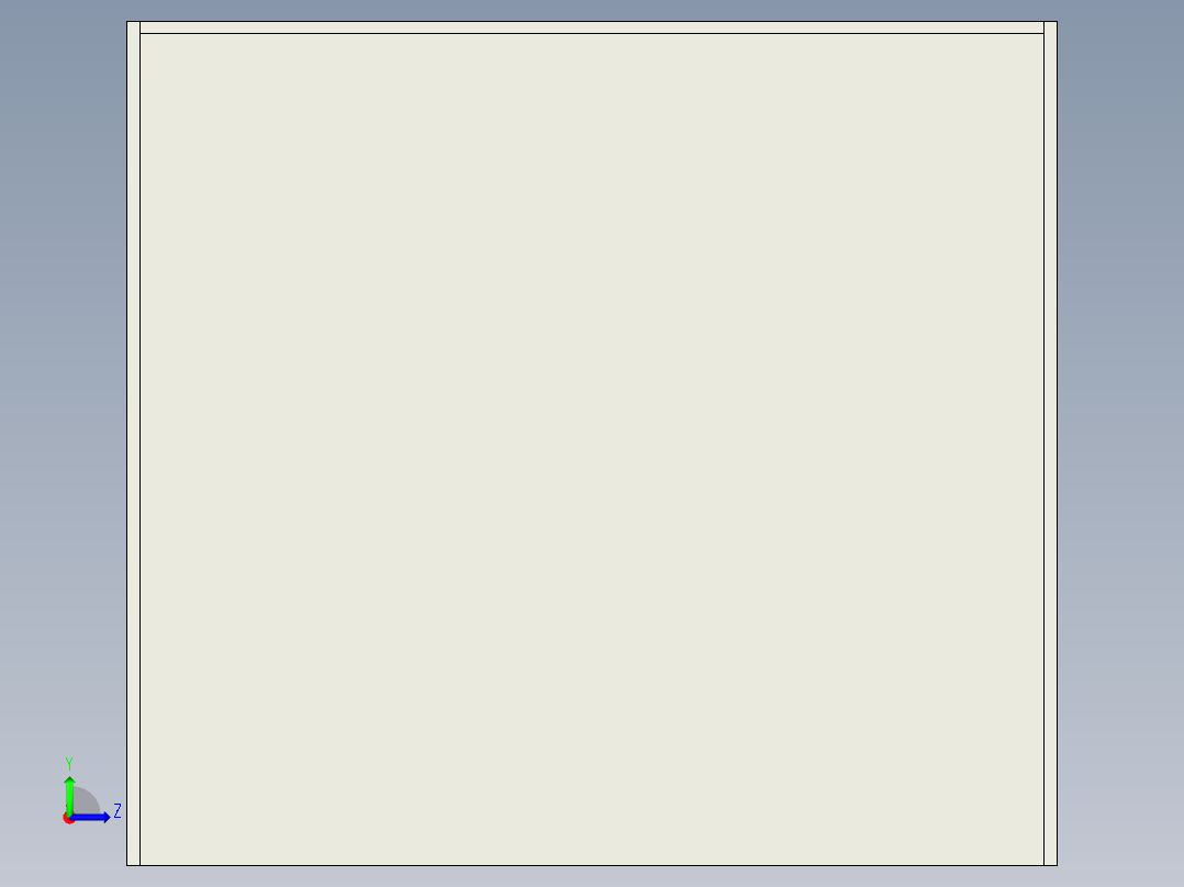 小个子存货架置物架左视图