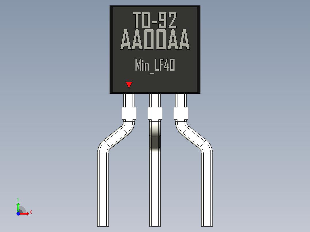TO-92_Min_LF40_rev1.1前视图