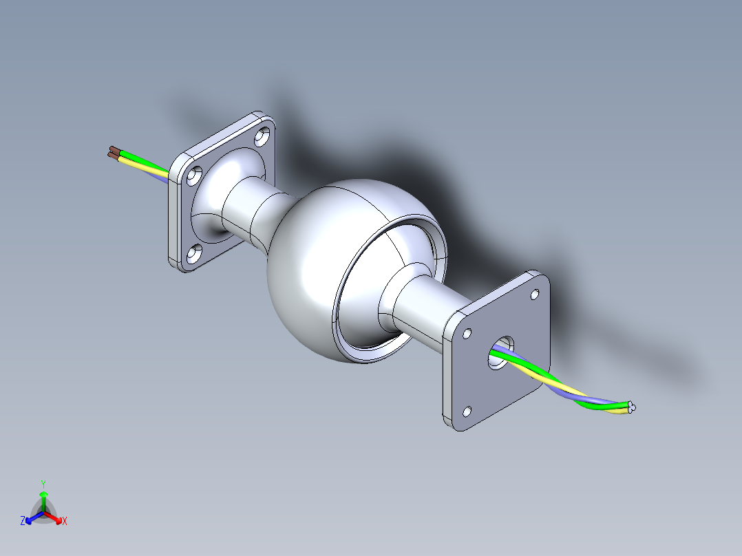 球铰ball-hinge-2.snapshot.1正等轴测图