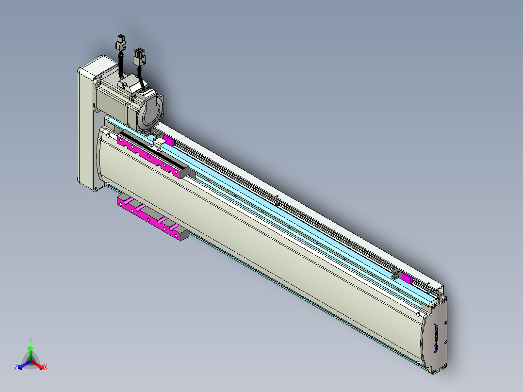 威洛博QF14-Lxx-C-S480-BR-ZP40-C3正等轴测图
