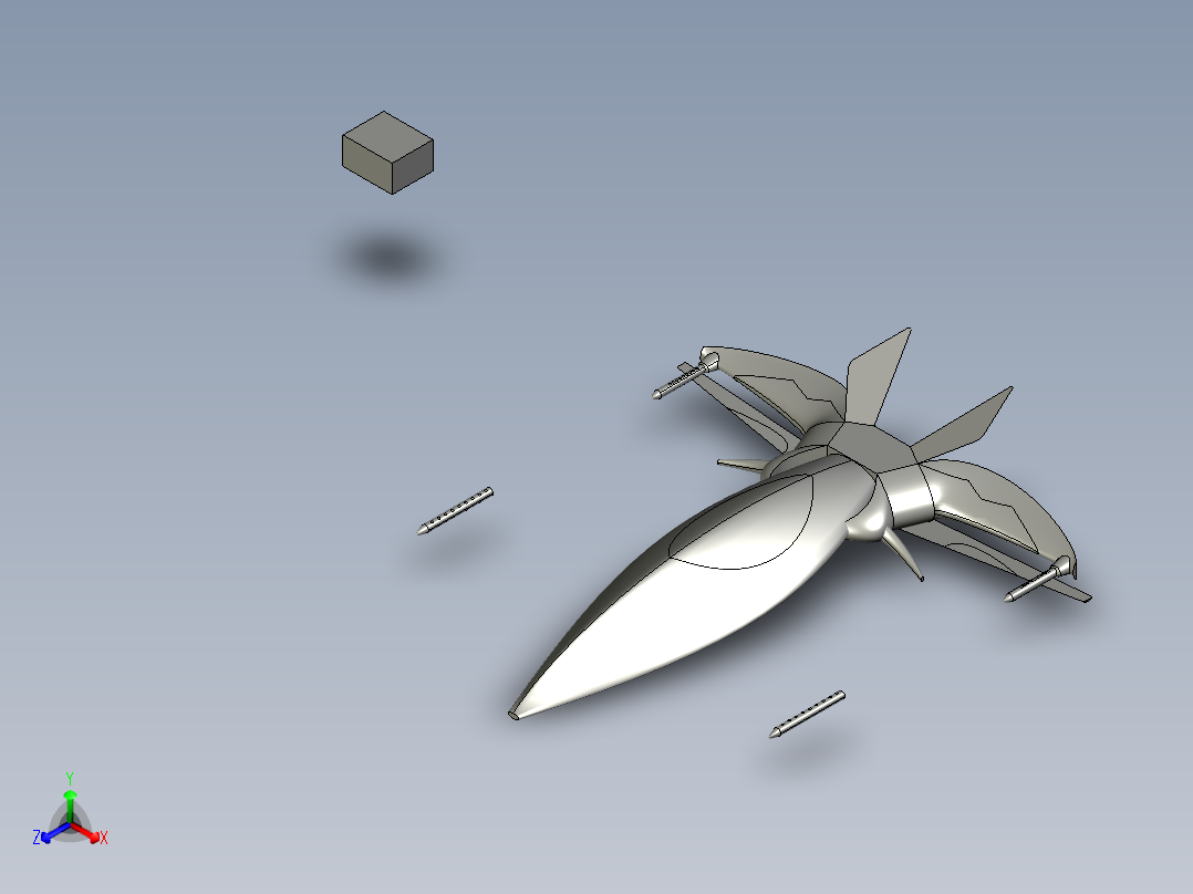 超级座驾正等轴测图