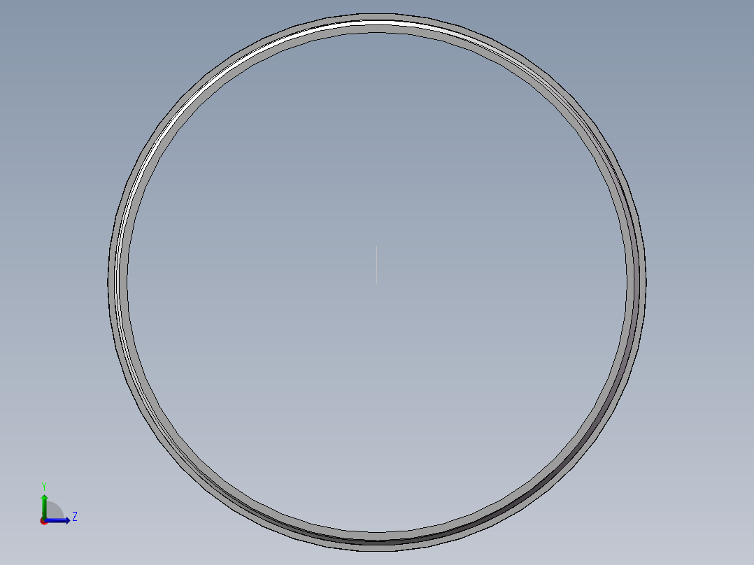 对丝-圆边等径 DN100左视图