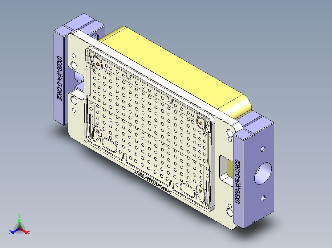 UX390-D-CY-CNC2-0415正等轴测图