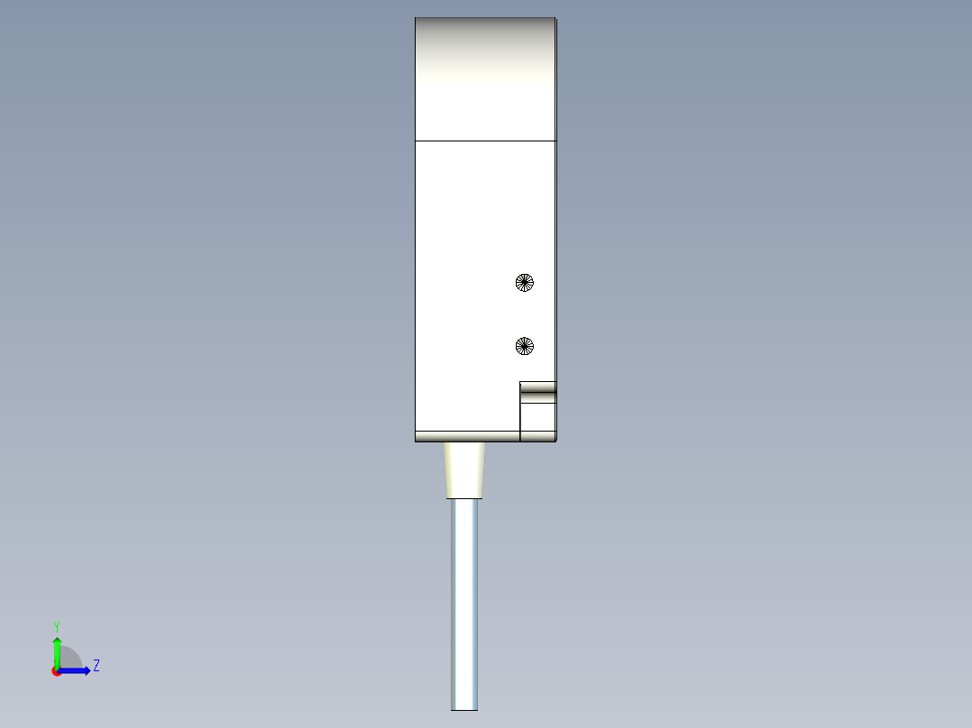 接近传感器PS12_CA左视图