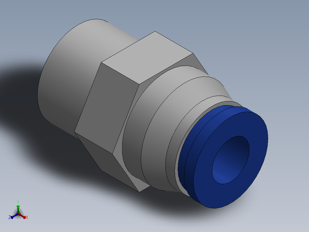 Ø6 x 1-4G - CONEXÃO RETA (C02250628)