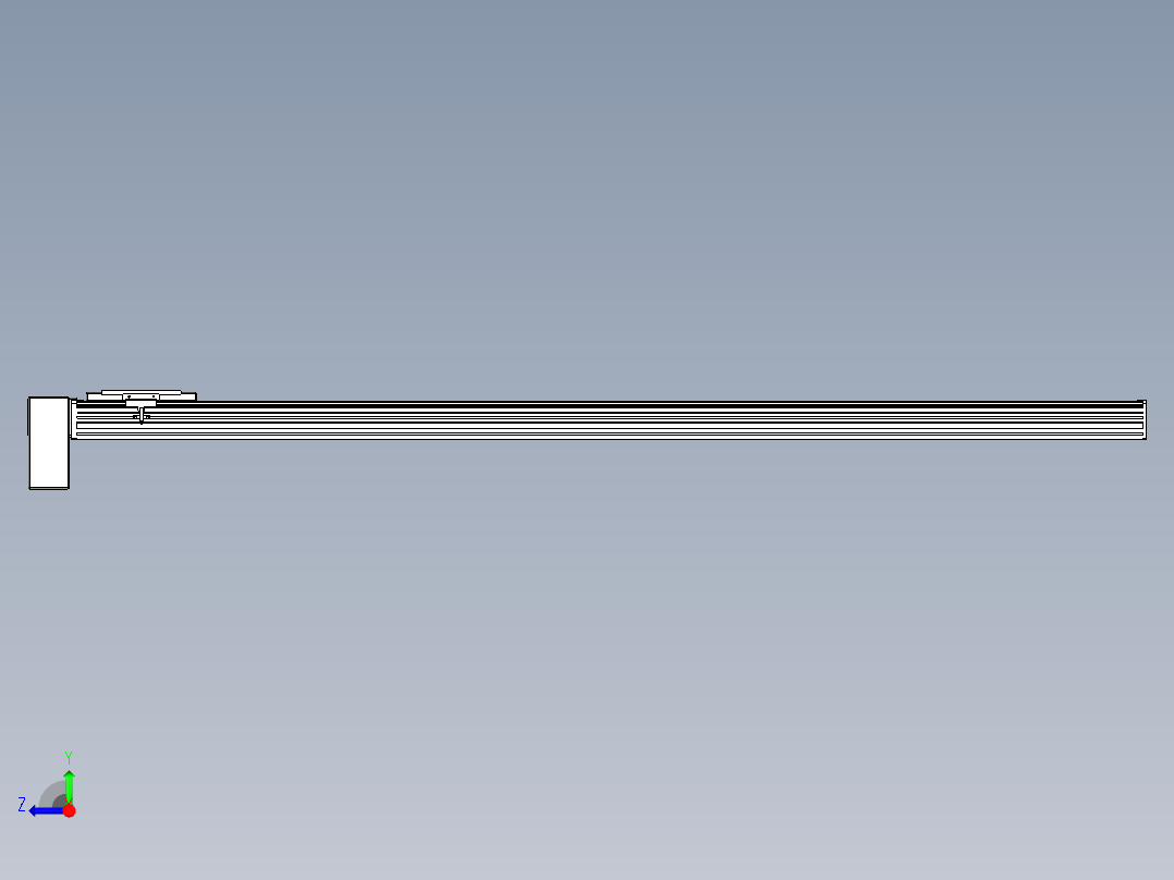 同步带全封闭直线模组TPA-HCB-14D-120-L1500-RP-C-P40-N3右视图