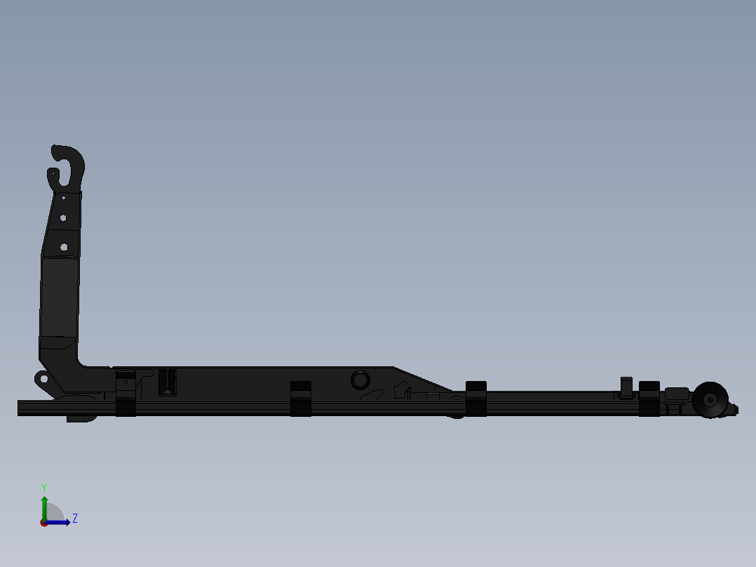 10号图--吊钩装载机 SW STP.zip左视图