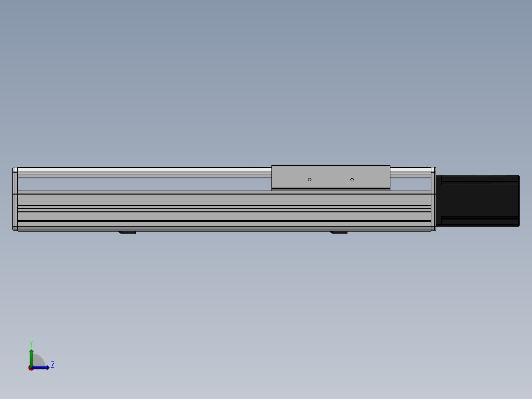 精密模组MY140-T10-250L-BC-P40B-C4-C左视图