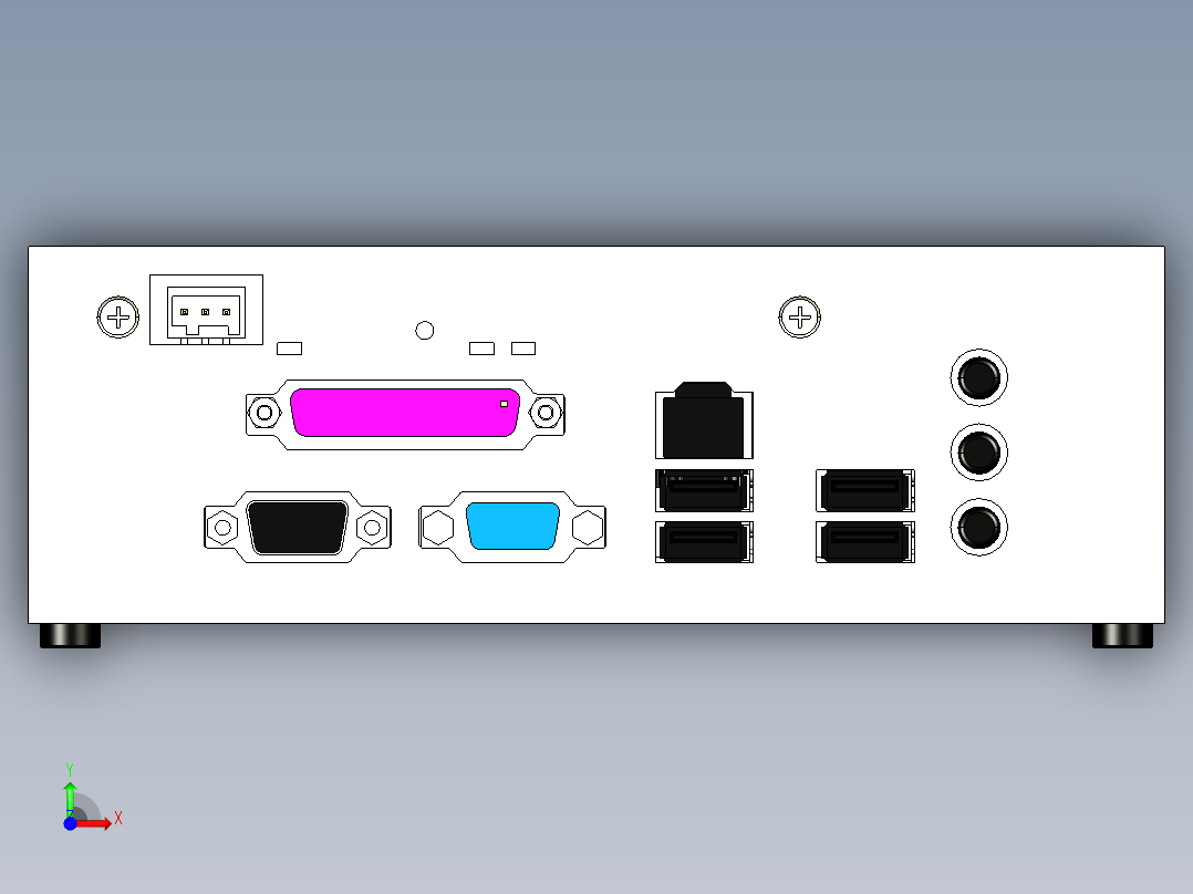 爱普生EPSON机器人-cv1_box_asm前视图