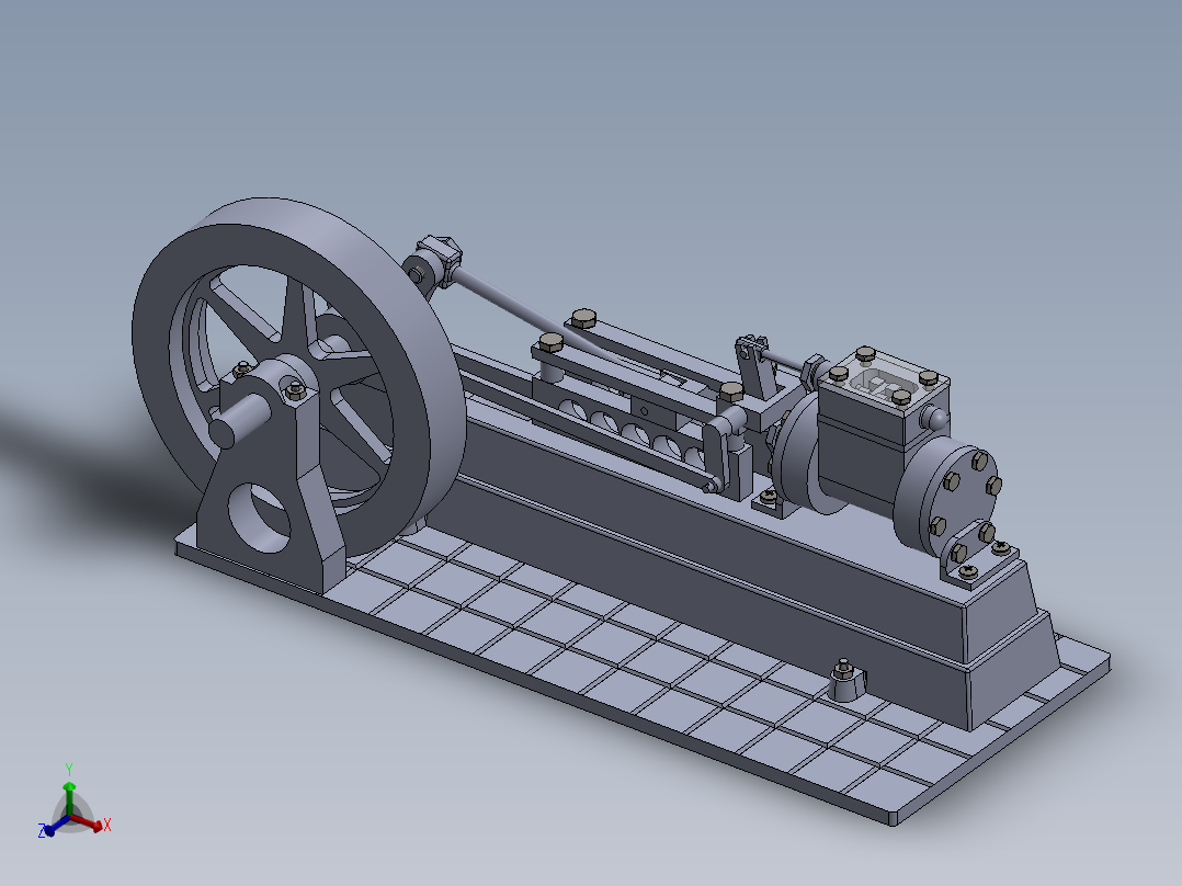 solidworks 发<span style='color: red'>动机</span>的<span style='color: red'>微型</span>工厂
