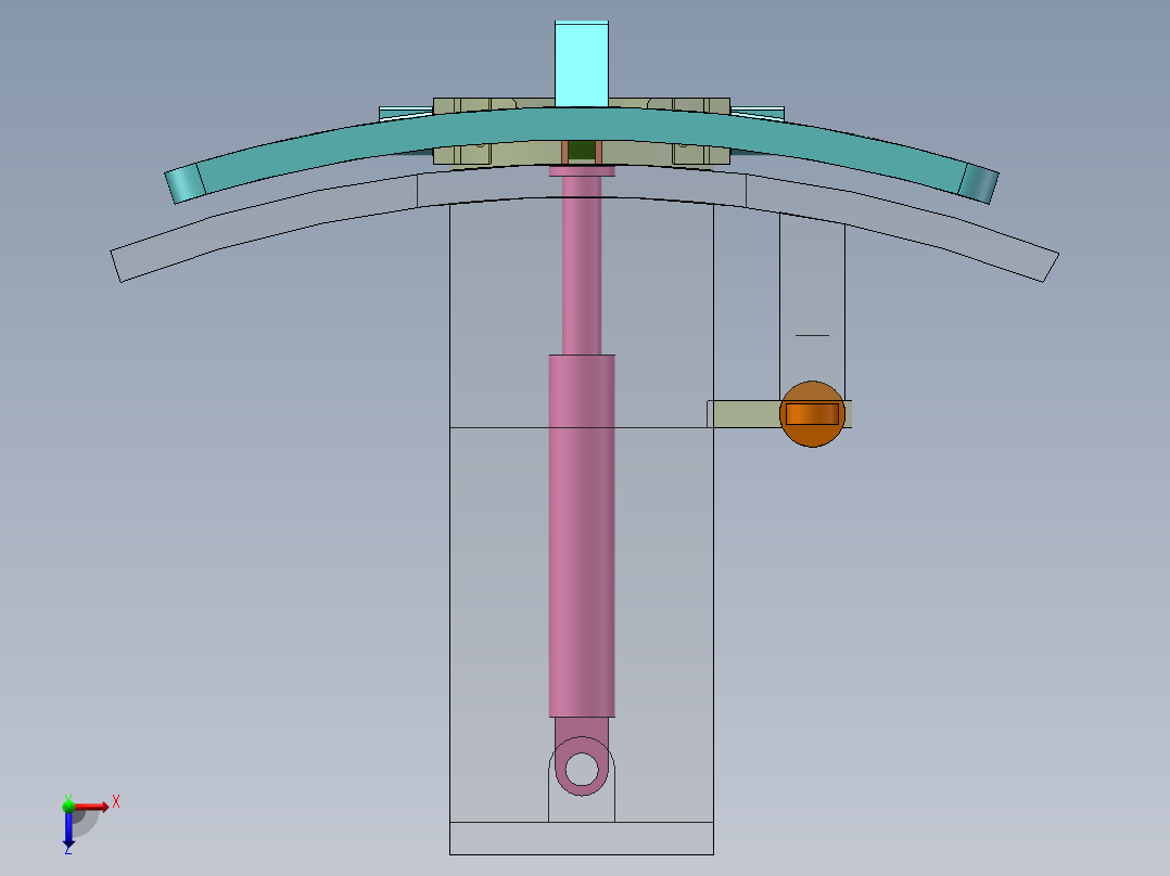 旋转盖子俯视图