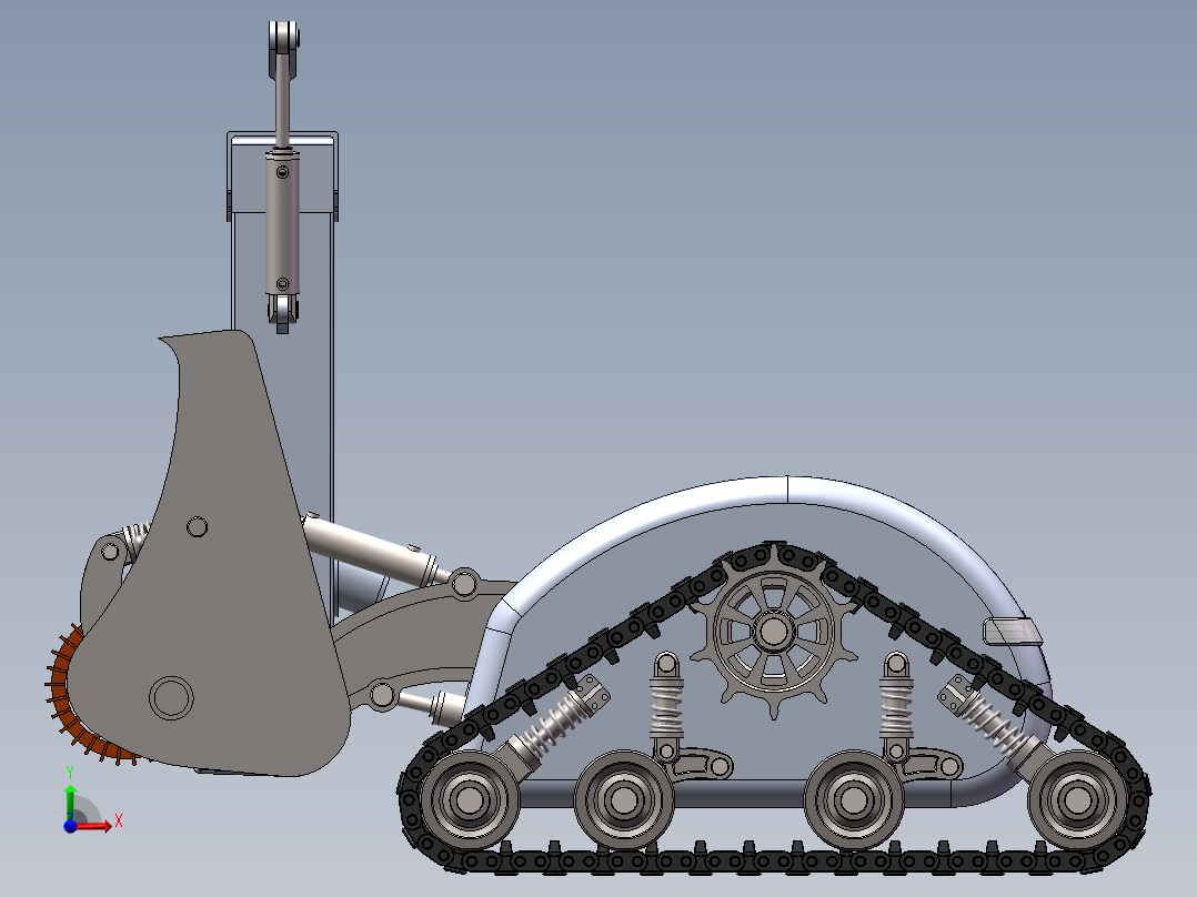 道路除冰机 (2)前视图