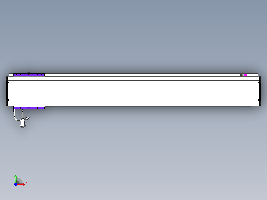 威洛博VL系列3d模型模组VL17E2Y-S1200前视图