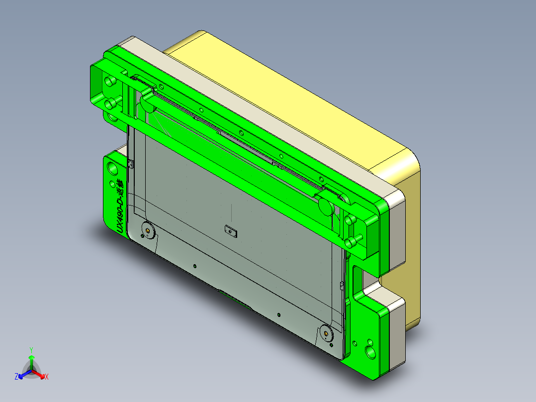 UX490-D-FX-0104正等轴测图