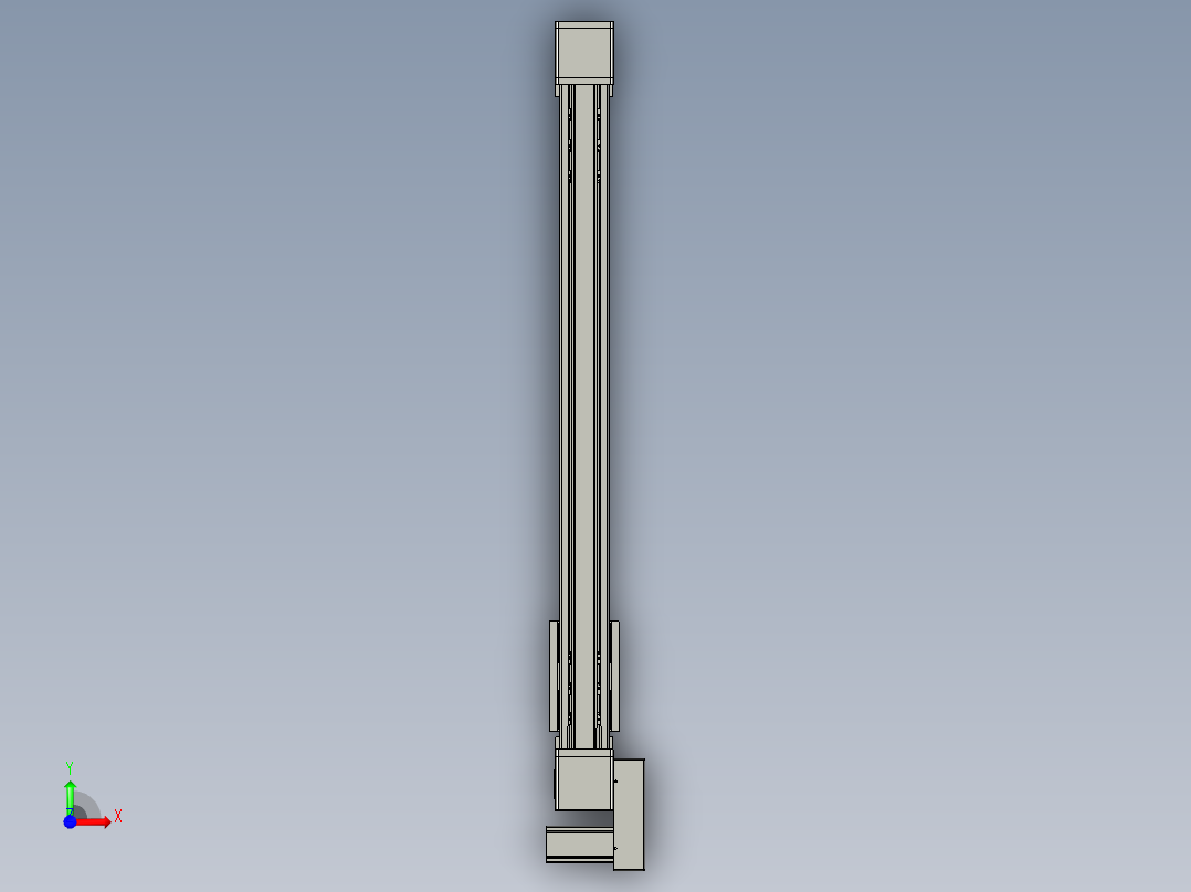 欧规系列-GB8-L96-S850-BR-P40-MS3前视图