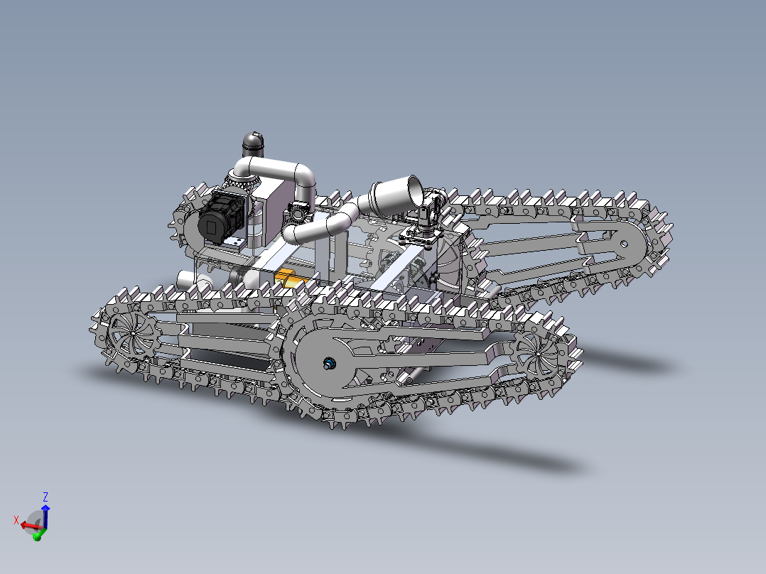 消防爬楼<span style='color: red'>机器人</span>