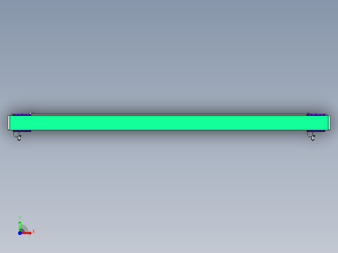 威洛博VL系列直线电机模组-2VL17E3-S3200前视图