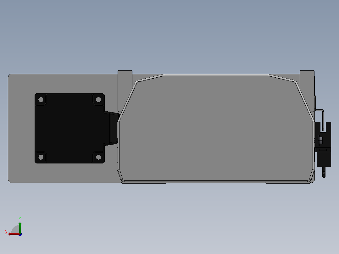 精密模组MY170-T10-400L-BL-P75B-C4-C后视图