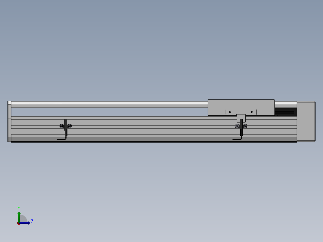 精密模组MY170-T10-400L-BL-P75B-C4-C左视图
