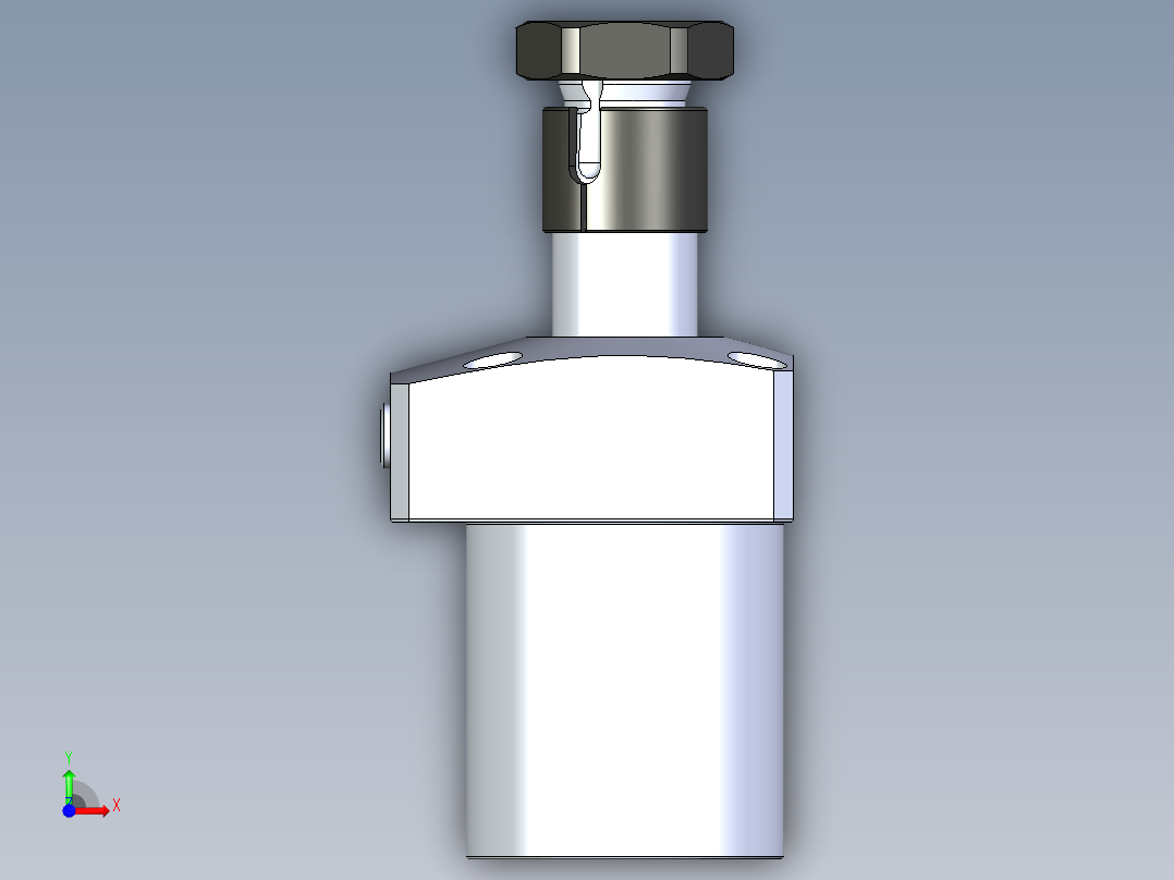 KOSMEKLHA0480-GR-Y60_R01多系列多零件图纸模型前视图