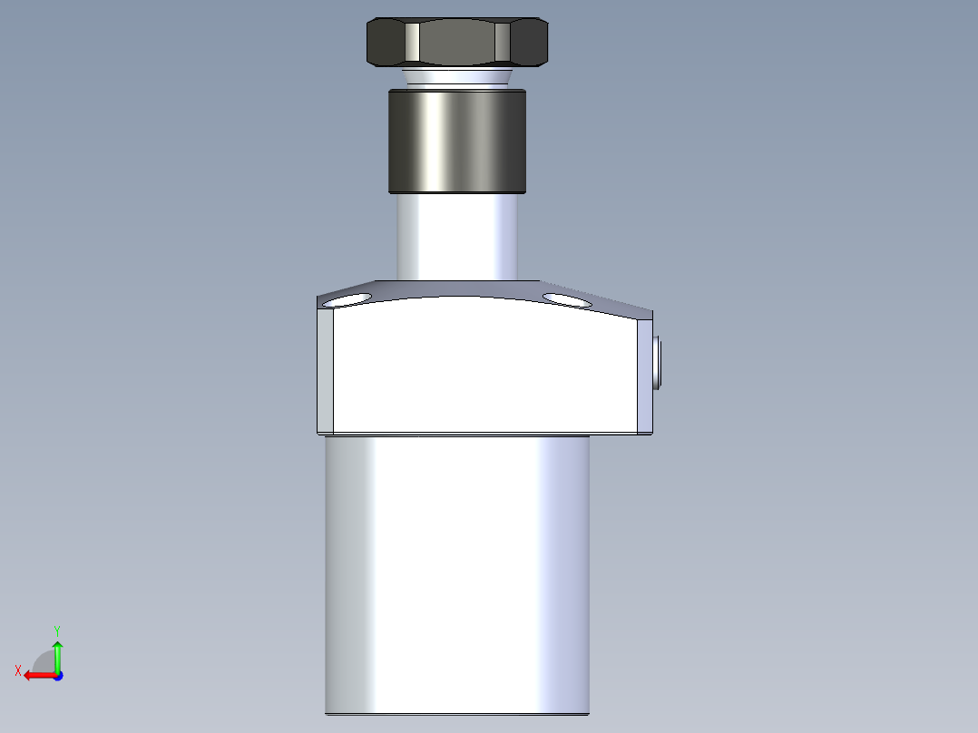 KOSMEKLHA0480-GR-Y60_R01多系列多零件图纸模型后视图
