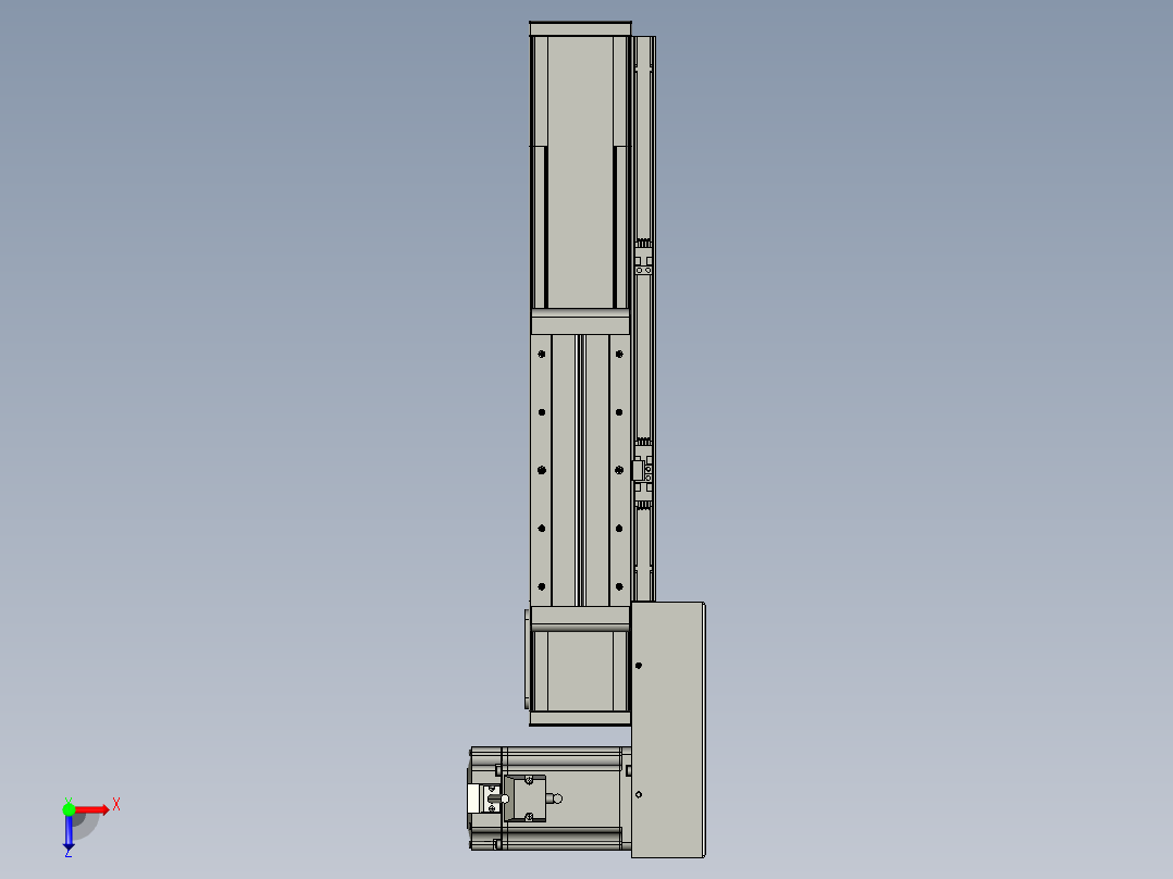 欧规系列-LB8-L75-S150-BL-ZP75-C3俯视图
