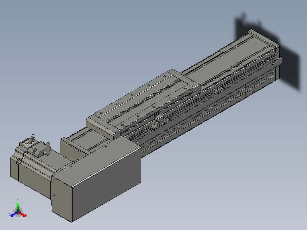 欧规系列-LB8-L75-S150-BL-ZP75-C3正等轴测图
