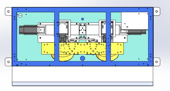 分缝条斜角切割机（sw18可编辑+工程图）
