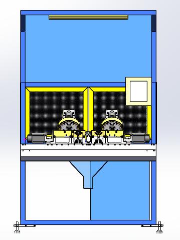 分缝条斜角切割机（sw18可编辑+工程图）
