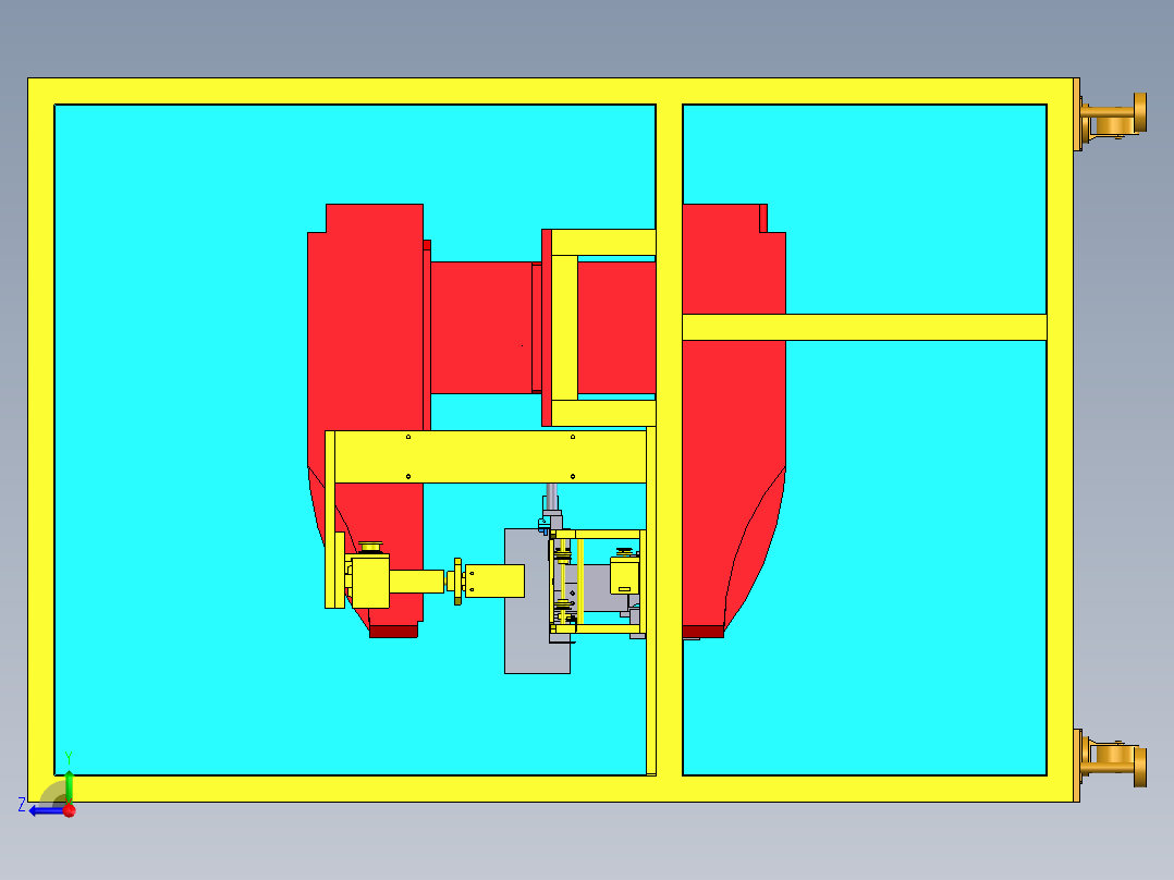 适配器老化测试机sw17可编辑右视图