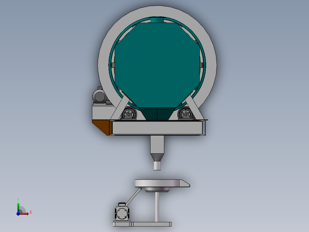 饲料干燥装置sw16前视图