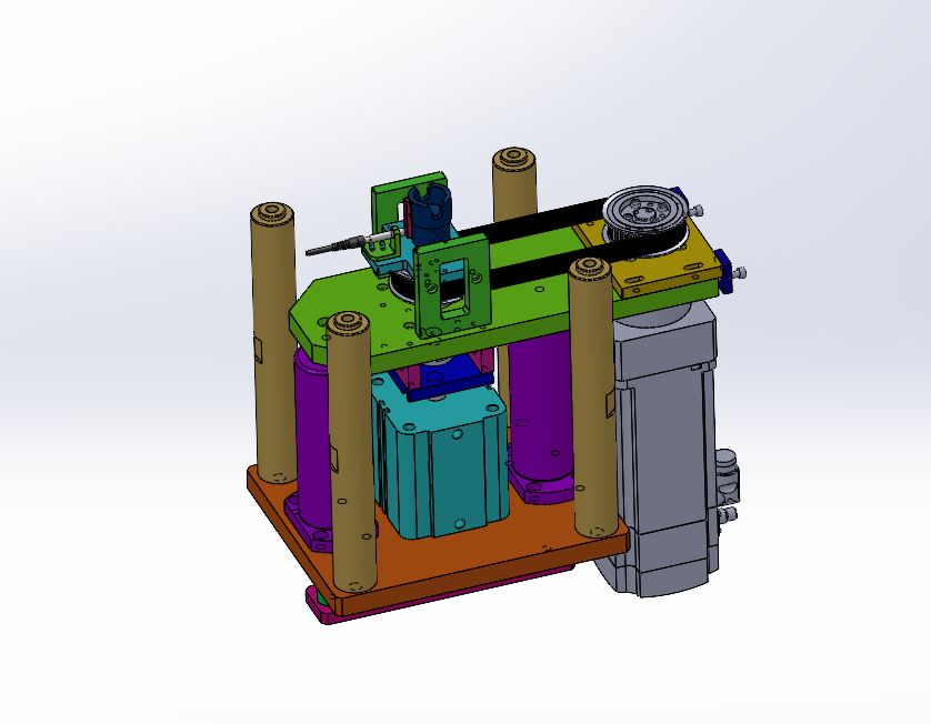 旋片泵保护壳组装设备sw20可编辑