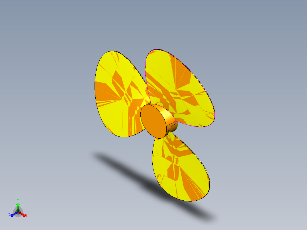 电扇<span style='color: red'>叶片</span>