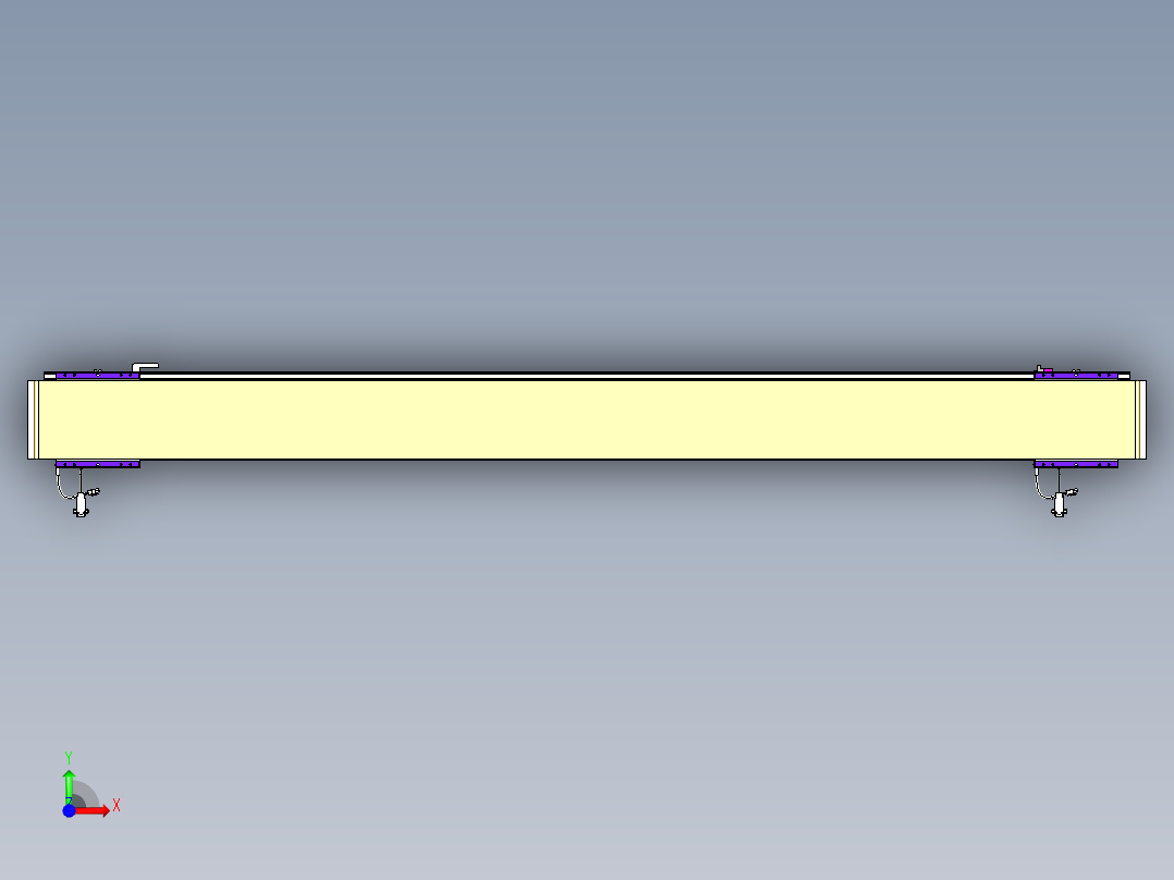 威洛博VL系列3d模型模组2VL17E2Y-S1900前视图